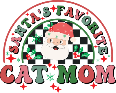 Santa&#39;s Favorite Cat Mom