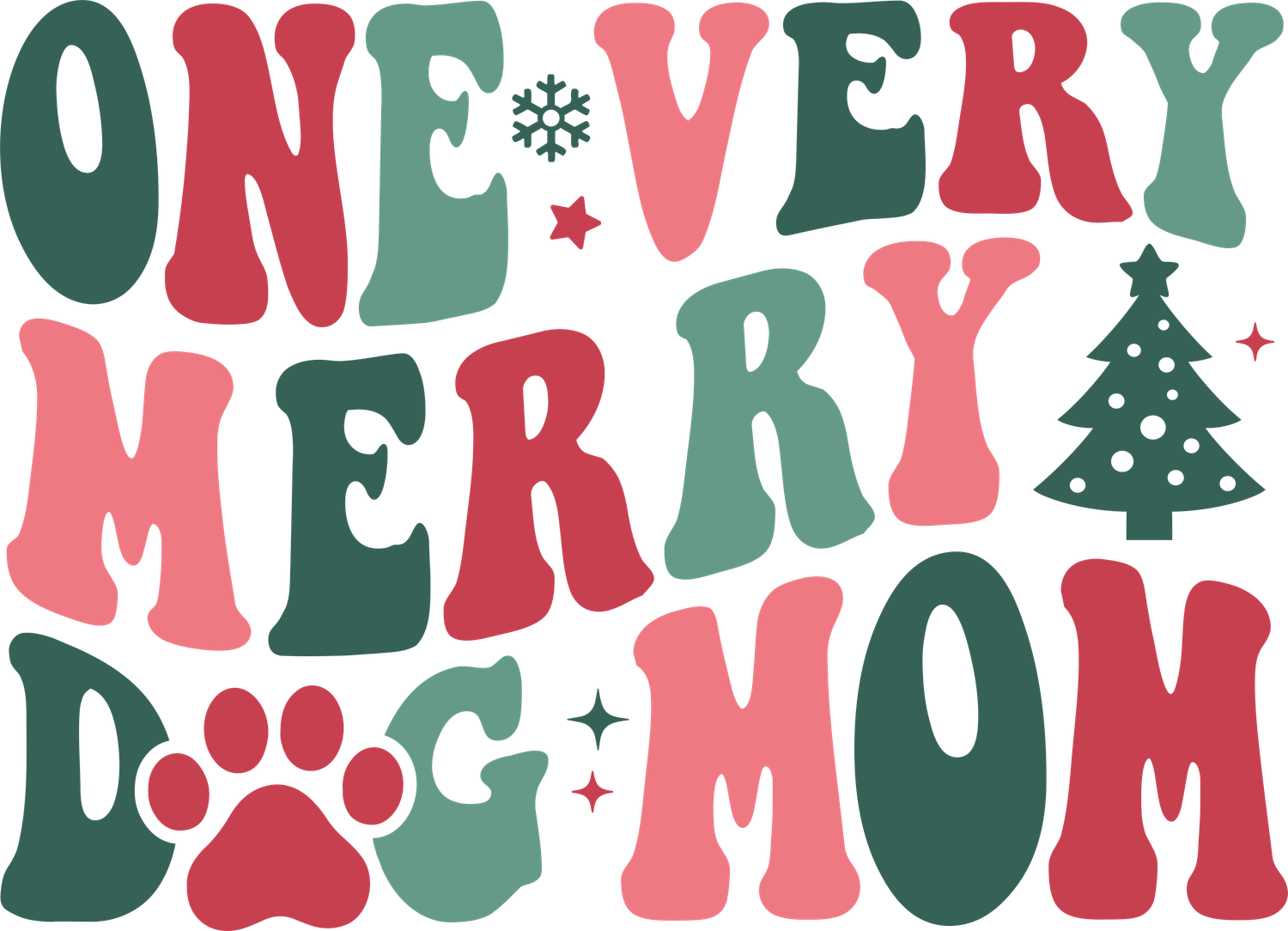 Merry Dog Mom