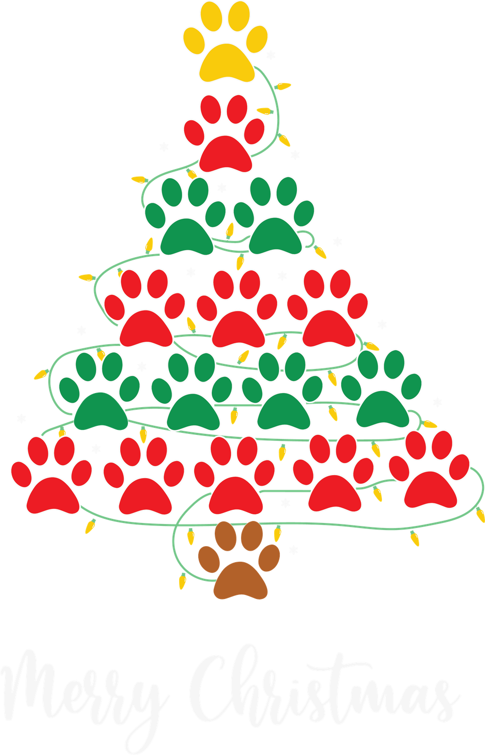 Paw Christmas Tree