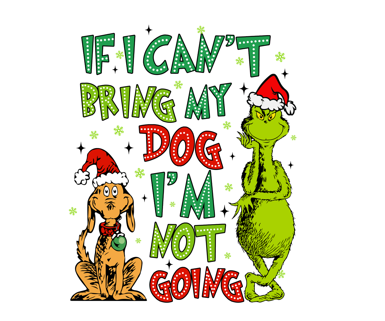 Grinch and his dog