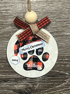 Animal Personalized Ornaments