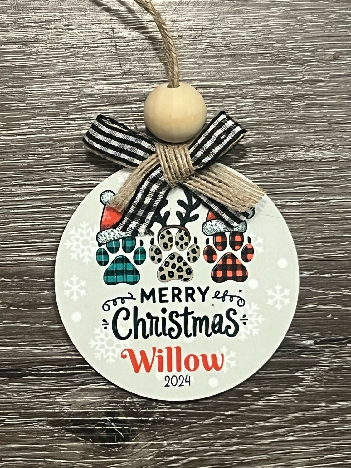 Animal Personalized Ornament