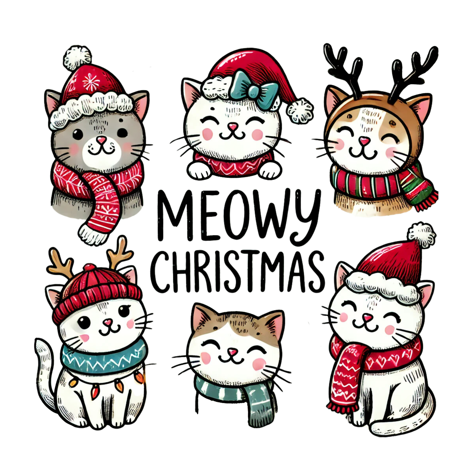 Meowy Christmas Shirt