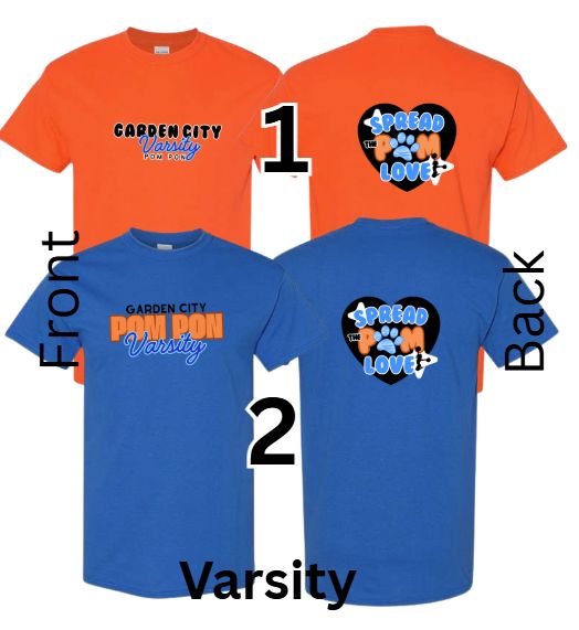 GC PomPon Varsity Tshirt