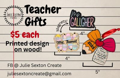 Teacher Ornament and Magnets Teacher Ornament and Magnets