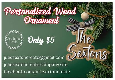 Last name Ornament Last name Ornament