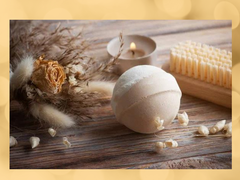 All Natural Relaxing Bath Bomb - Oatmeal Milk &amp; Honey - 2 pack