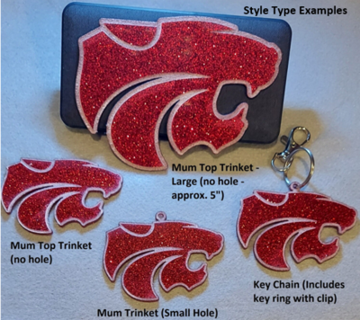 Senior Monogram Circle