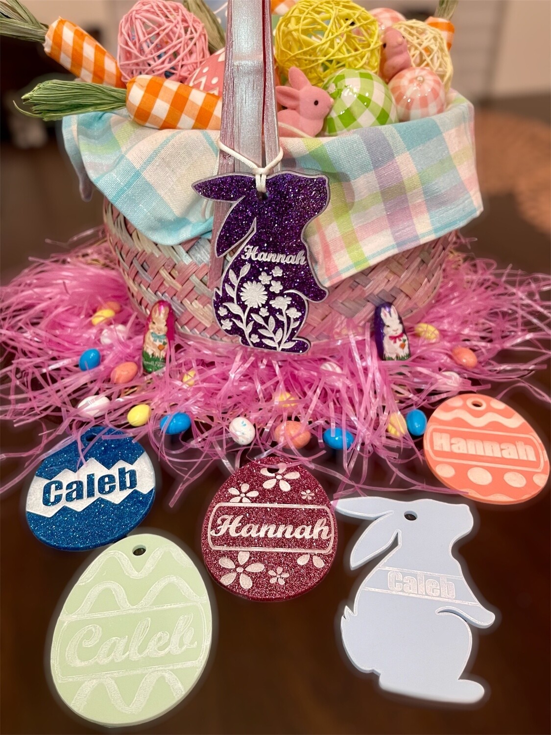 Easter Basket Name Tag
