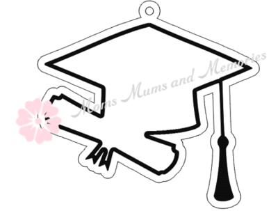 Grad Cap w/Diploma