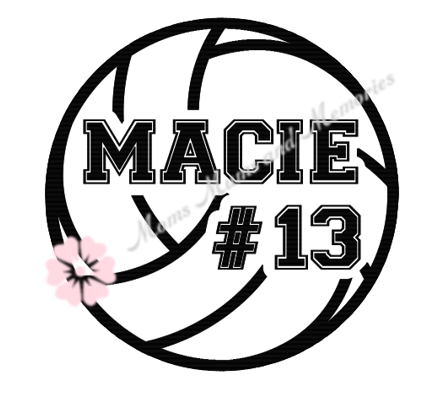 Volleyball Personalized