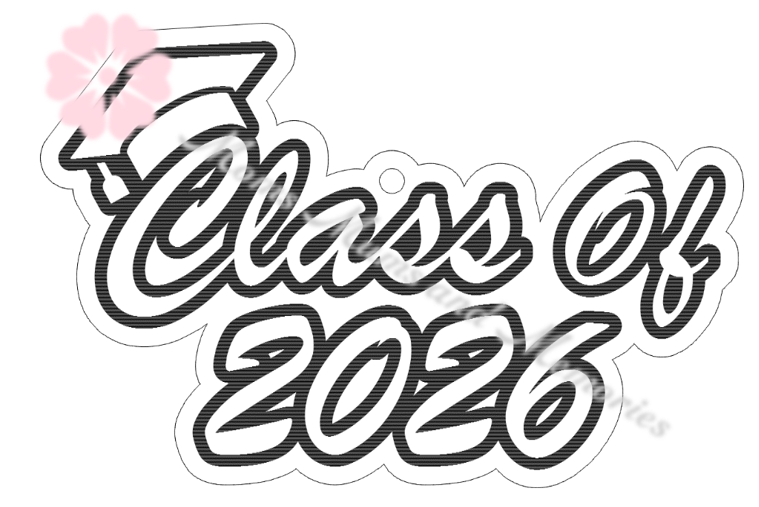 Class of Year w/Grad Cap