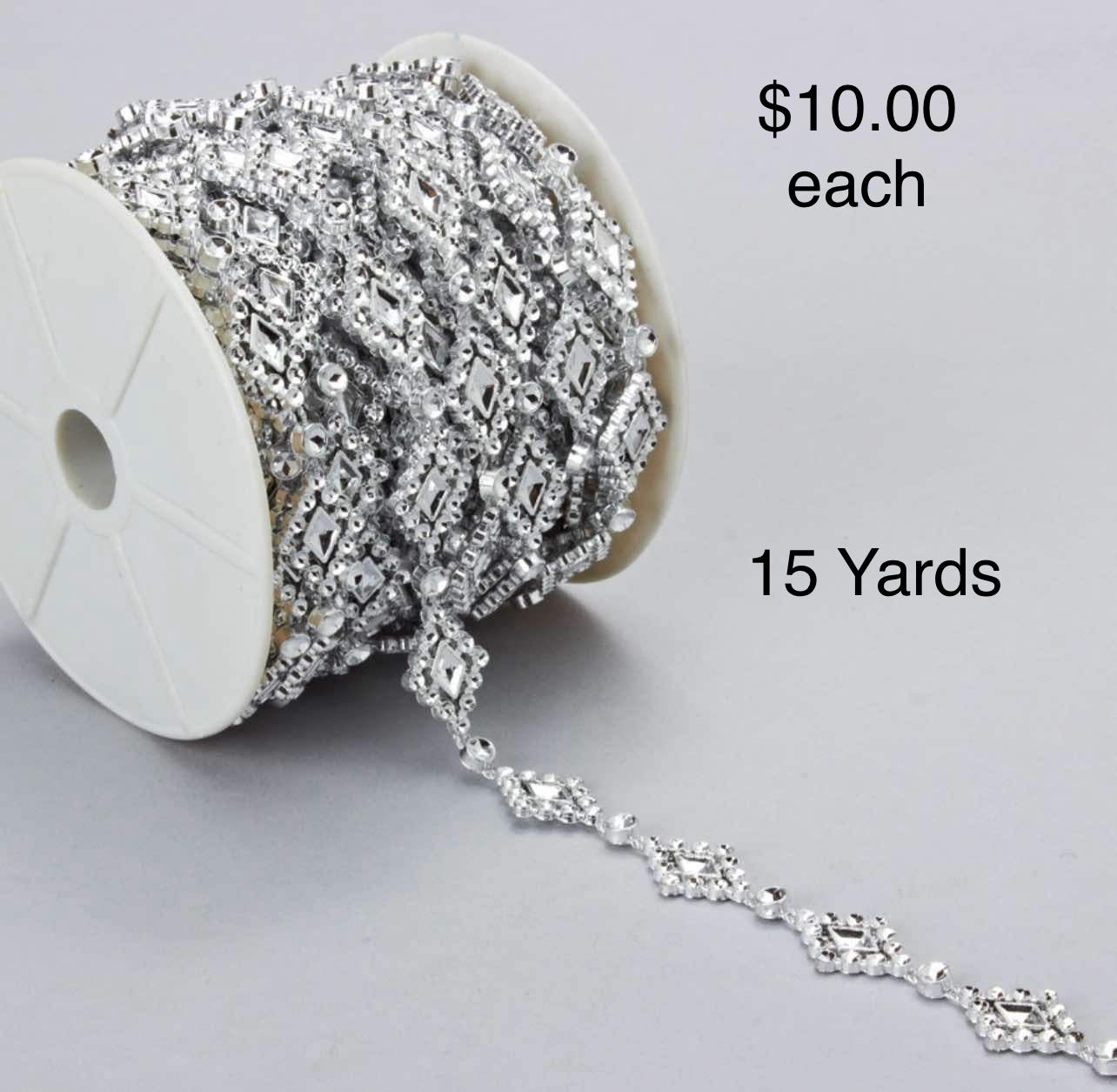 Silver Diamond Bling