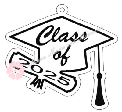 Grad Cap w/Diploma/ClassOf