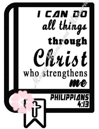 Bible With Philippians 4:13
