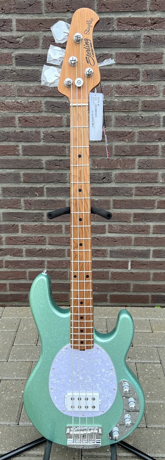 Music Man Sterling StingRay Ray34 Seafoam Sparkle