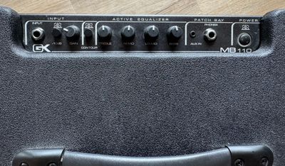 Gallien &amp; Krueger MB110 combo + MB 212MBP powered cabinet with Horn