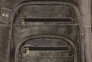 Harvest Retro Buffalo Crackle Leather