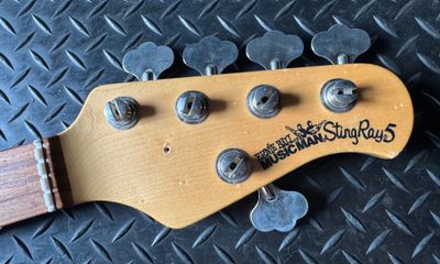 1996 Music Man Stingray 5 neck + tuners