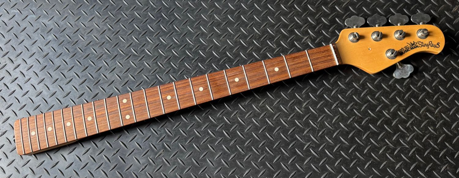 1996 Music Man Stingray 5 neck + tuners