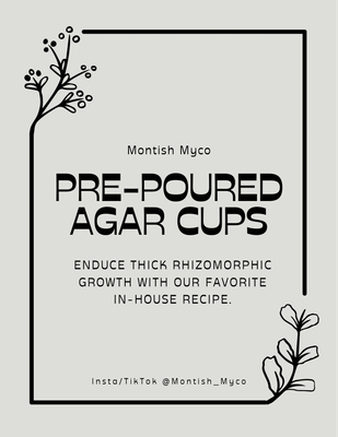 Pre-Poured Agar Cups