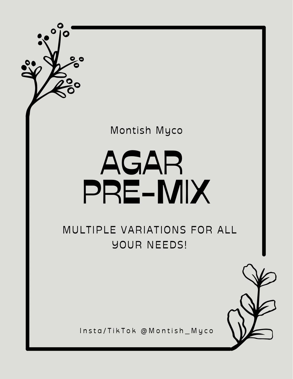 Agar Premix