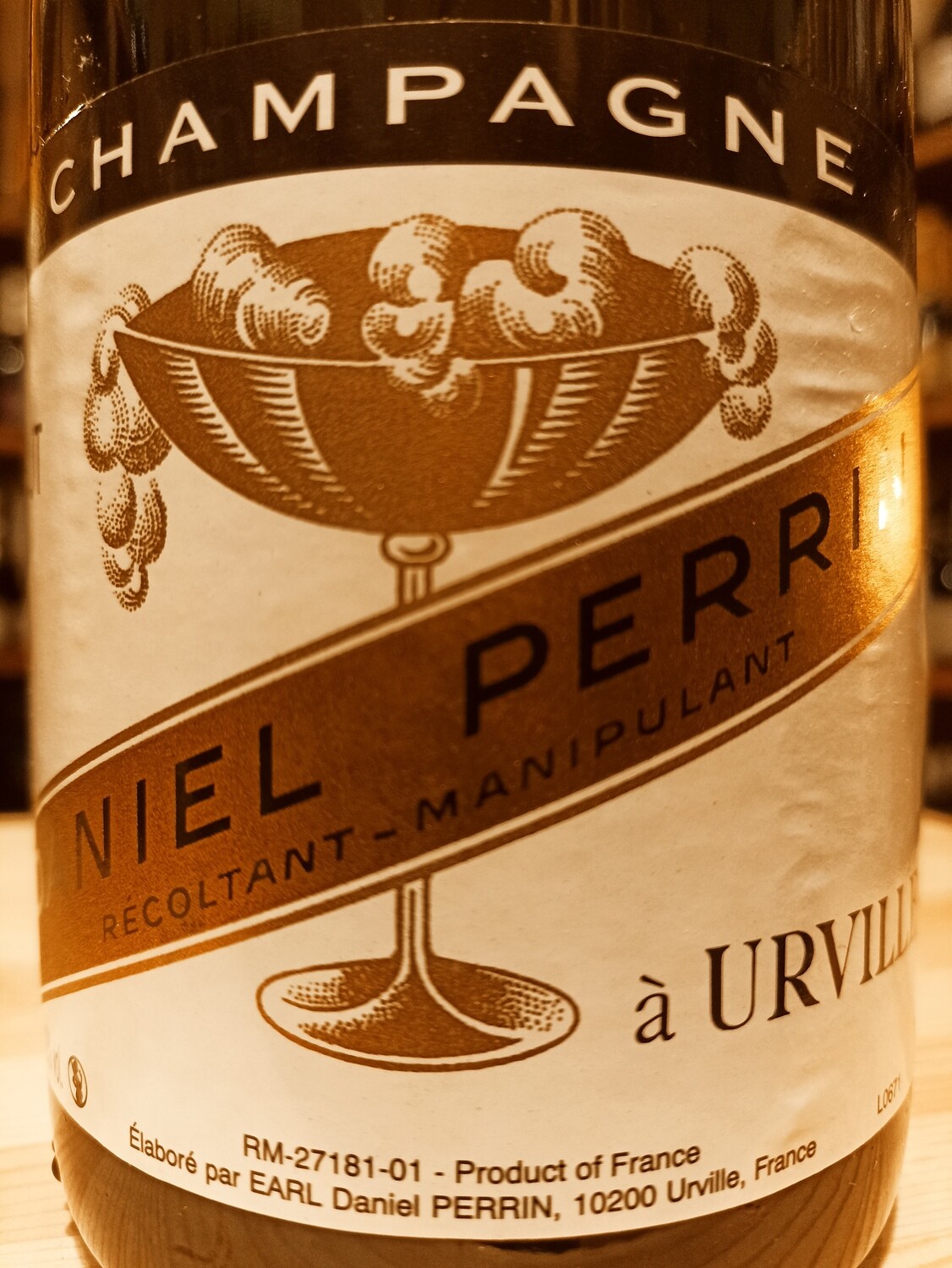 Champagne Daniel Perrin Brut Cuvée Qualité Apprecciée - 0,75 L