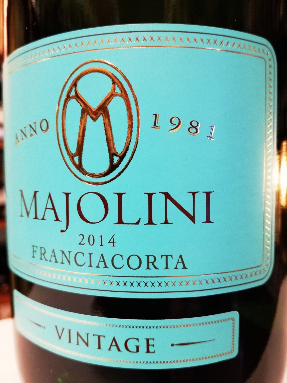 Franciacorta D.o.c.g. Brut Millesimato Vintage Majolini (Ad Ome Brescia) - 0,75 L