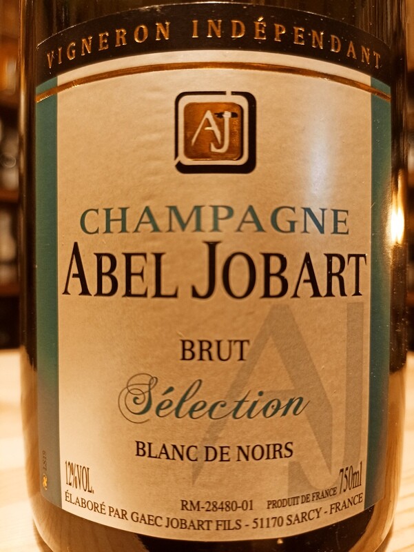 Champagne Abel Jobart Brut Selection Blanc de Noirs - r.m. à Sarcy - France - 0,75 l