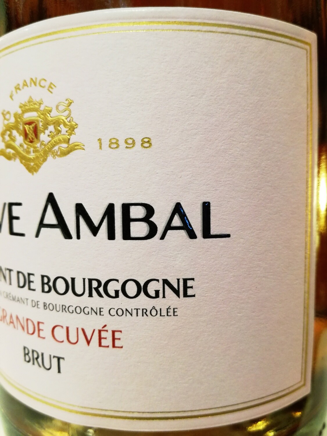 Cremant de Bourgogne Brut Rosè Grande Cuvée Veuve Ambal - 0,75 L