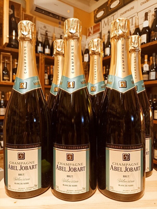 CHAMPAGNE ABEL  JOBART BRUT SELECTION BLANC DE NOIRS (R.M. à SARCY - FRANCE)