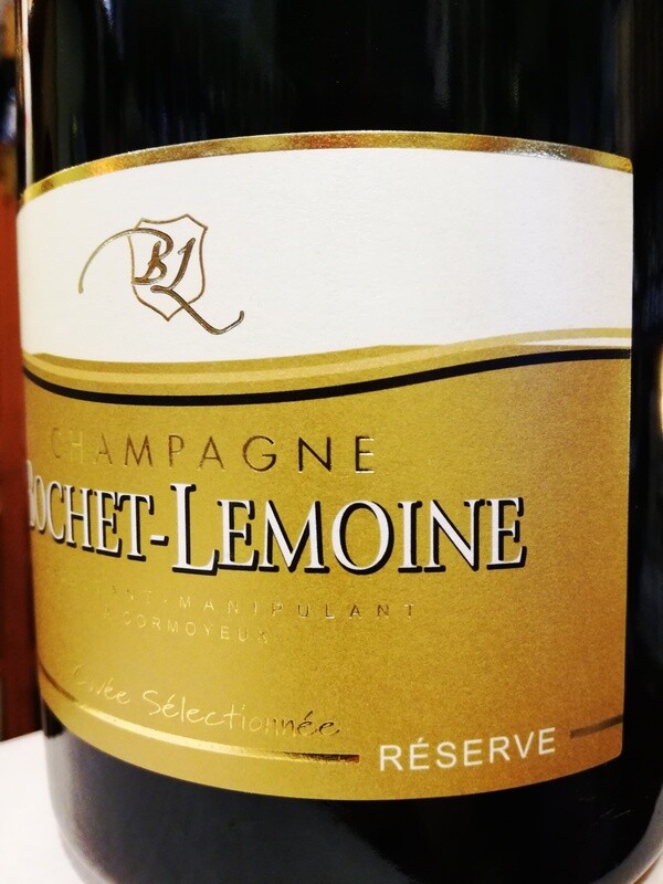 CHAMPAGNE BOCHET-LEMOINE BRUT CUVEE RESERVE MAGNUM 1500 ML  (R.M. A CORMOYEUX)