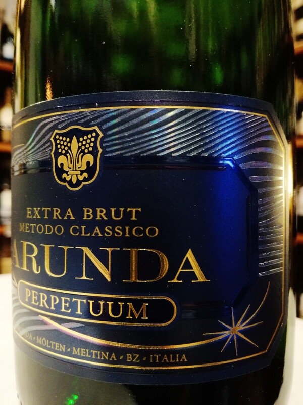 ALTO ADIGE D.O.C. PERPETUM METODO CLASSICO EXTRA BRUT 50% PINOT NERO 50% CHARDONNAY AZIENDA AGRICOLA-VIVALDI IN MELTINA BZ