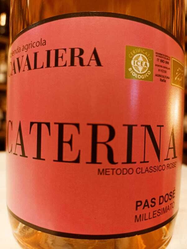 Spumante Pas Dosè Millesimato Caterina - 0,75 L - Az. Agr. Cavaliera di Castelvetro di Modena