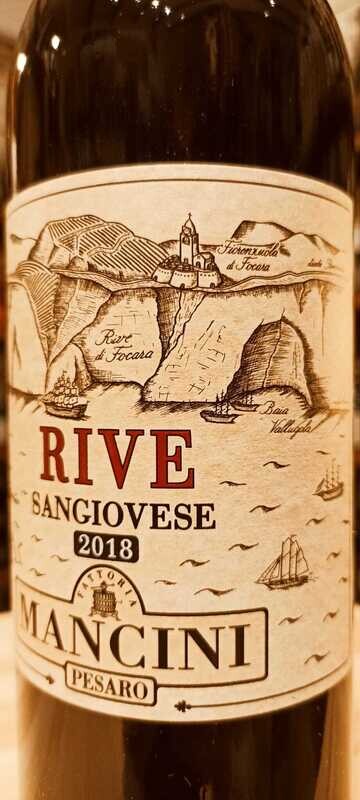 Colli Pesaresi d.o.c. Sangiovese Rive - Tenute Mancini (Pesaro) - 0,75 L