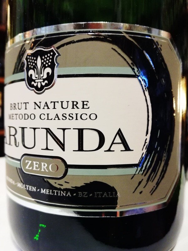 ALTO ADIGE D.O.C. BRUT NATURE METODO CLASSICO 100% CHARDONNAY AZ. AGRICOLA-VIVALDI IN MELTINA BZ