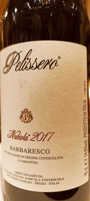 Barbaresco D.o.c.g. Nubiola 2018 - Az. Agr. Pelissero - 0,75 L