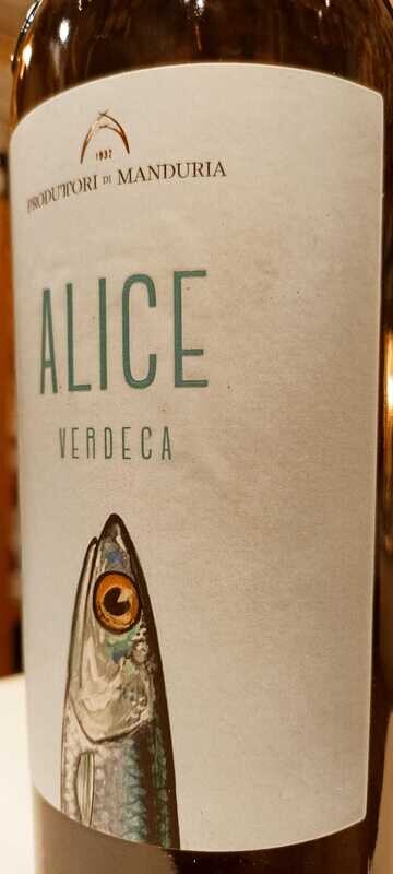 Verdeca del Salento I.g.t. Millesimato Alice - Produttori di Manduria - 0,75 L