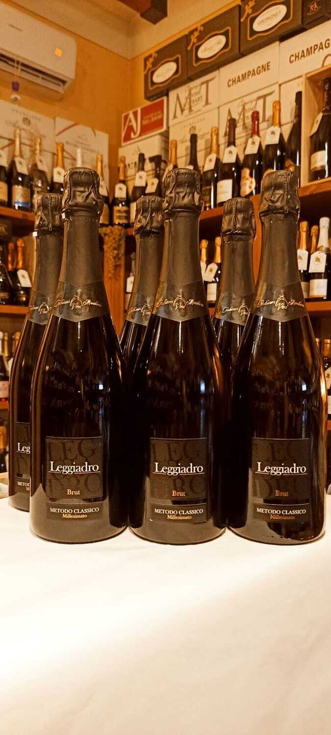 Leggiadro Brut Metodo Classico Millesimato - Produttori Vini Manduria - cassa da 6 bottiglie
