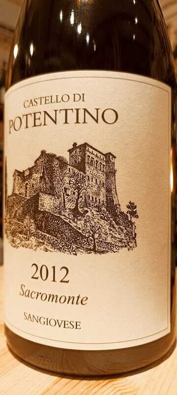 Sangiovese di Toscana I.g.t. Riserva 2012 Sacromonte - Castello di Potentino in Seggiano (AR) Italia - Formato Magnum da 1,5 L