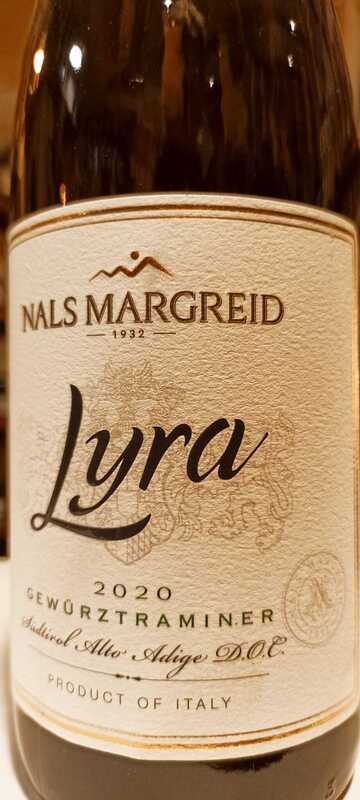 Gewurztraminer D.o.c. Lyra 2020 - Az. Agr. Nals Margreid - 0,75 L