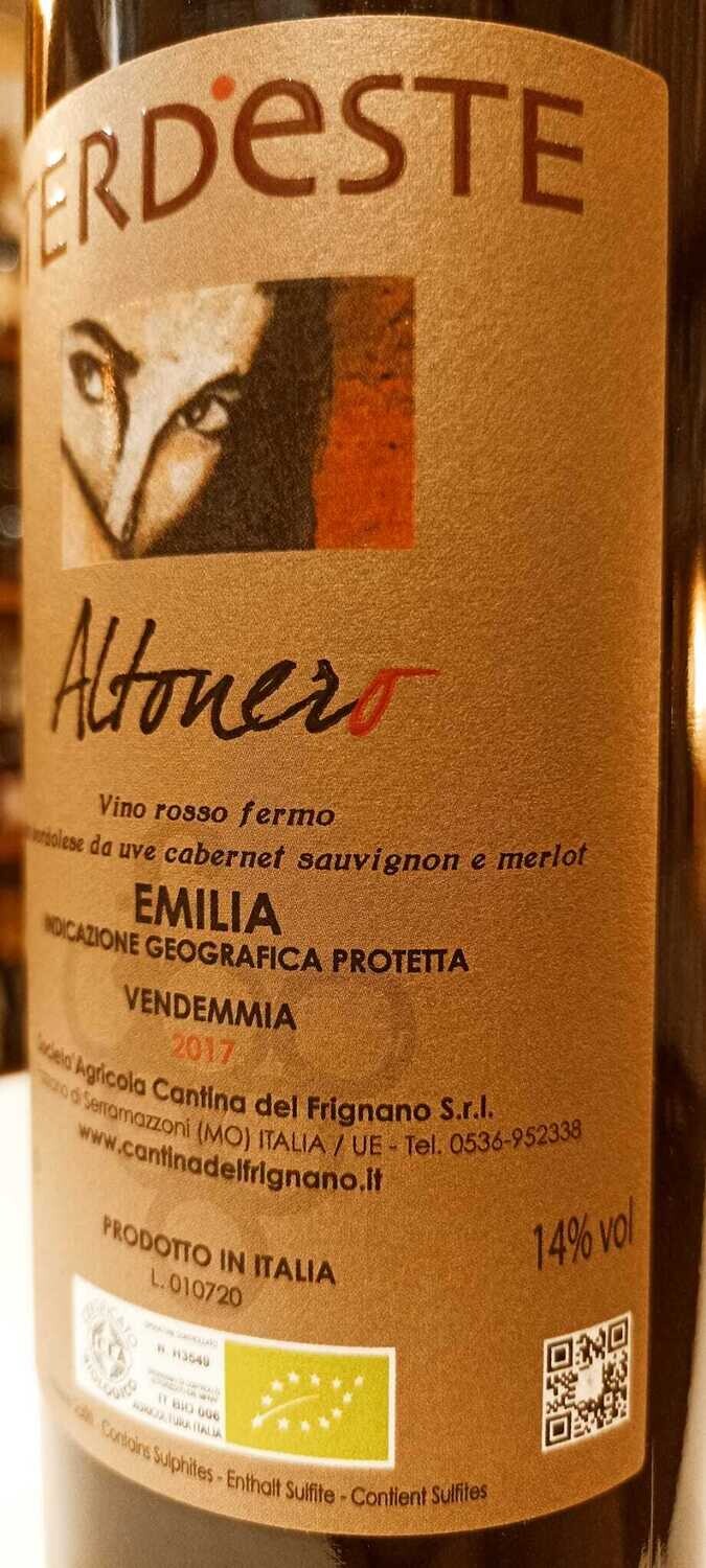 Terd'Este D.o.c. Altonero 2017 - Rosso Fermo Biologico - Cantina del Frignano - 0,75 L