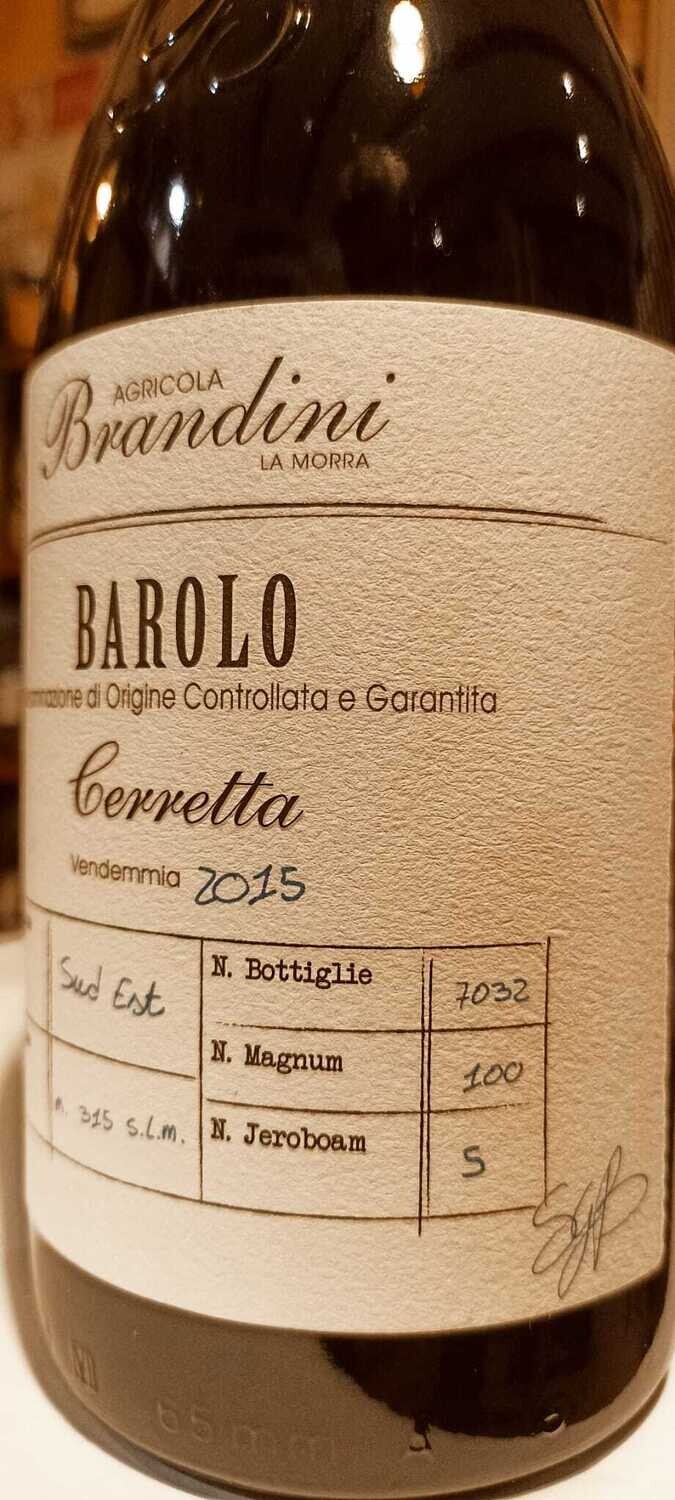 Barolo D.o.c.g. Cerretta 2015 - Az. Agr. Brandini La Morra - 0,75 L