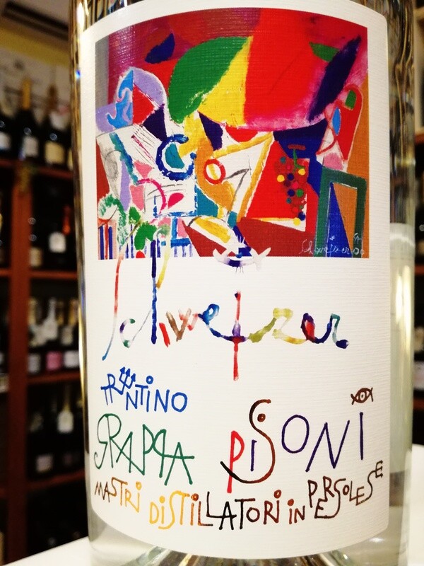 GRAPPA TRENTINA SCHWEIZER 40 GRADI VOL. FORMATO MAGNUM 1500 ML DISTILLERIA PISONI IN PERGOLESE DI MADRUZZO TN