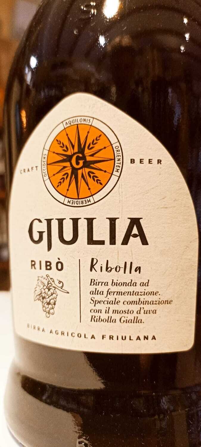 Birra Agricola Friulana Giulia Ribò (con mosto di Ribolla Gialla) Birrificio Giulia - 0,75 L