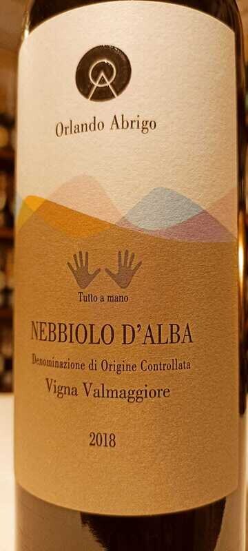 Nebbiolo d'Alba D.o.c. Valmaggiore 2018 Az. Agr. Abrigo - 0,75 L
