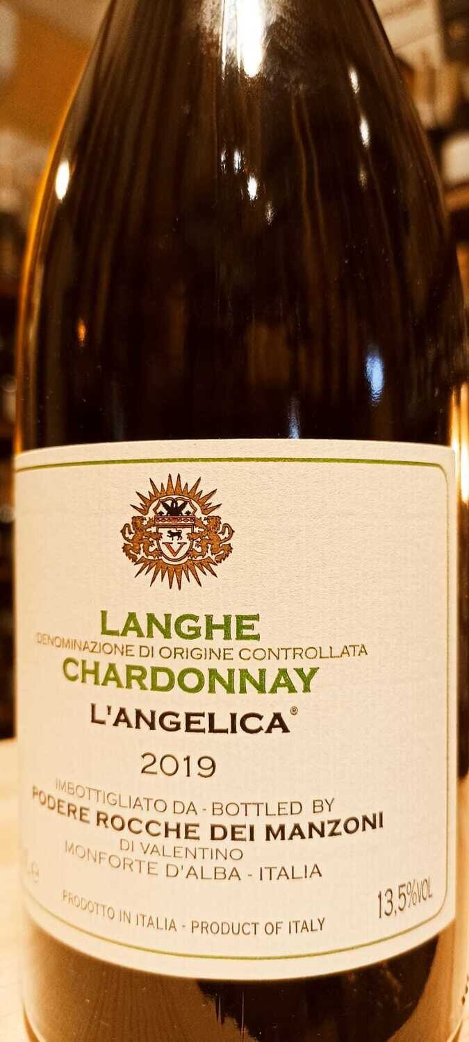 Langhe Chardonnay D.o.c. L'Angelica 2019 - Az. Vitivinicola Rocche dei Manzoni - 0,75 L