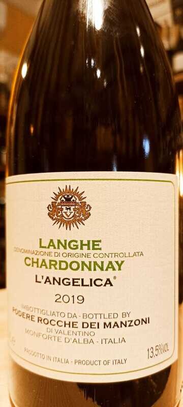 Langhe Chardonnay D.o.c. L'Angelica 2019 - Az. Vitivinicola Rocche dei Manzoni - 0,75 L