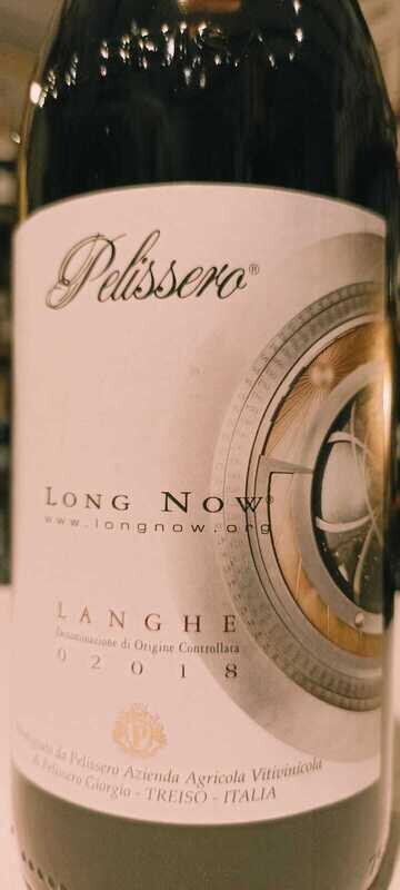 Langhe Rosso D.o.c. Millesimato LongNow - Az. Agr. Pelissero - 0,75 L