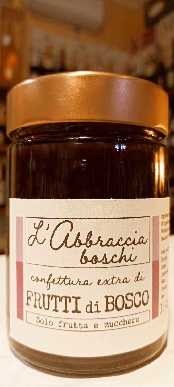 Confettura Extra di Frutti di Bosco 330 grammi - L'Abbraccia Boschi - Bergotto di Berceto (Parma)